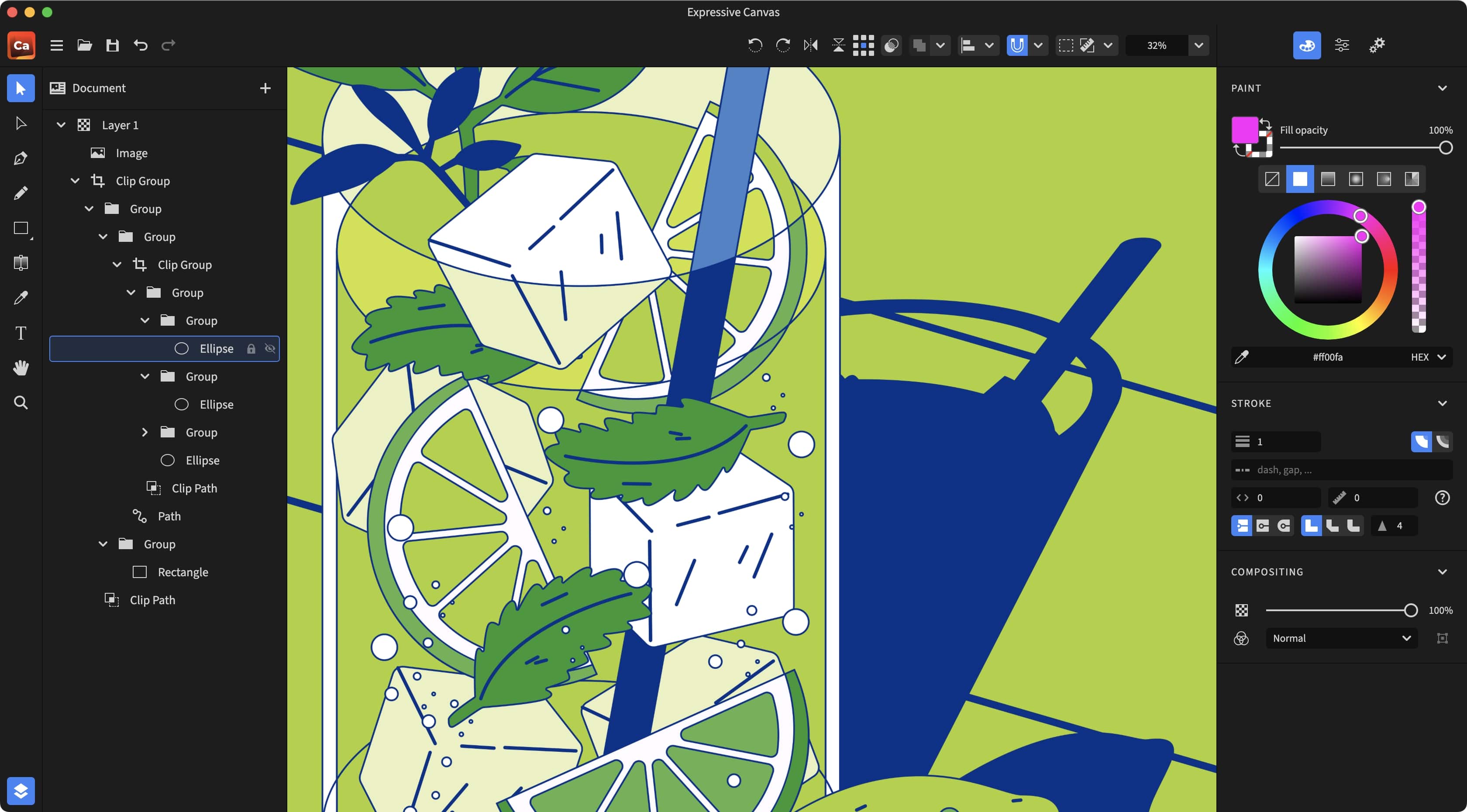 App screenshot